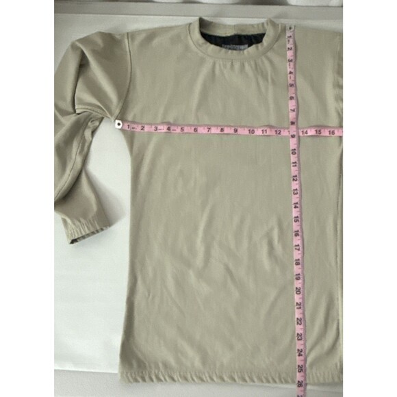 Dri Duke Moisture Control Long Sleeve Base Layer Shirt Tan Men's Size Small - Picture 12 of 12